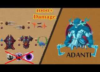  Mönchs Katars Brüllendes Licht Gegen ADANTI Boss Shadow Fight 2 Shadowfight2