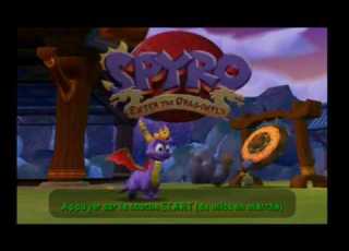 Ps2 Introduction Du Jeu Spyro Enter The Dragonfly De Equinoxe Entertainment 200