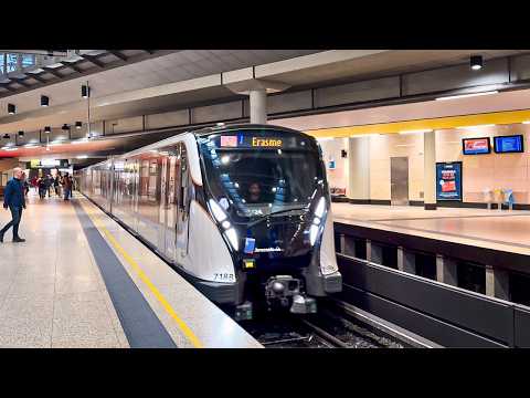 Metro In Brussels Belgium 2024