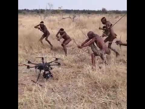 İlkel Kabilenin Dronla Imtihanı