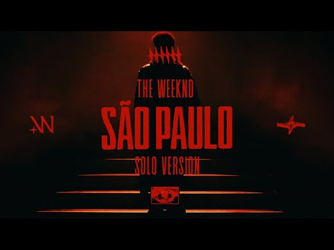 The Weeknd Sao Paulo Solo Version