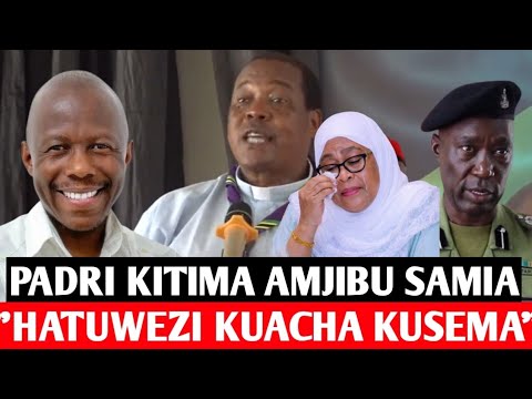 REPENTANCE PRIEST KITIMA CUT OFF THE GOVERNMENT S WRONG ATTACKS AND MADE A STRONG STATEMENT TO