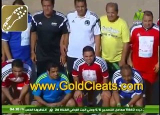 المبارة الاستعراضية اهداء الي روح الكابتن عمرو الملاح