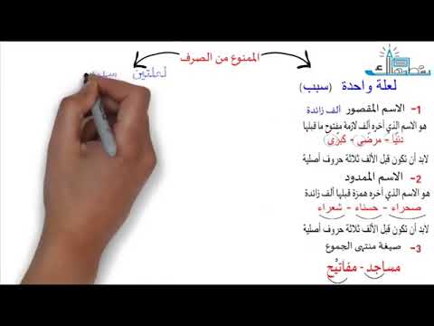 الممنوع من الصرف تعلم الإعراب بسهولة ٧ الممنوع من الصرف تعلم الإعراب بسهولة ٧