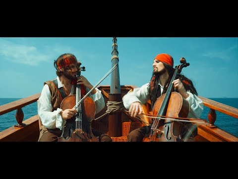 2CELLOS Pirates Of The Caribbean OFFICIAL VIDEO