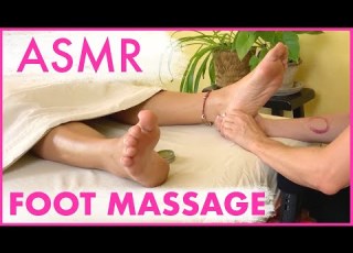  ASMR Foot Massage With CBD Oil Relaxing Feet Pampering Triggers And Tingles With Jen Hilman
