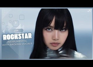 LISA ROCKSTAR Official Instrumental With Backing Vocals Lyrics