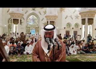 أذان العشاء علي الحوسني ليلة 3 رمضان 1439 هجري