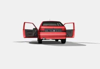 Renault 19 16s 1990 3D Model 
