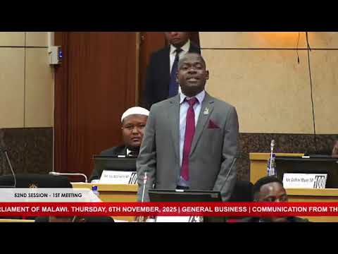 KU PARLIAMENT WAYAKA MOTO MCP IKUNGOKHALILA KUSEKEDWA