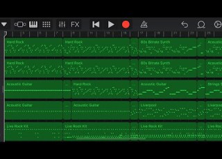 GarageBand ナイト オブ ナイツ アレンジ