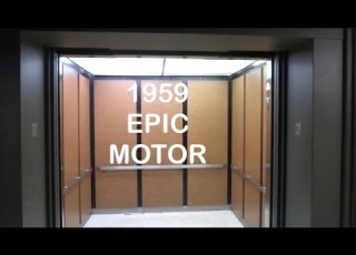  Vintage 1959 Elevator At UNC Chapel Hill EPIC MOTOR