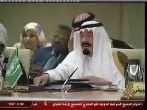 شوفو كيف الملك عبدالله رد على معمر القذافي شوفو كيف الملك عبدالله رد على معمر القذافي