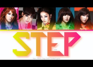 KARA 카라 STEP Color Coded Lyrics Han Rom Eng