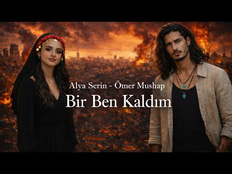 Alya Serin Ömer Mushap Bir Ben Kaldım Türkü 2026 Şömine 4K