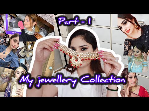 My HUGE JEWELLERY COLLECTION 2026 Part 1 Bridal Sets Heavy Earrings Necklaces Etc