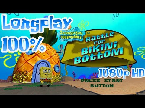 SpongeBob Battle For Bikini Bottom Complete Game 100 1080p