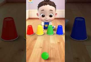 Cup And Ball Matching Challenge 2 LiaChaCha Shorts Baby 