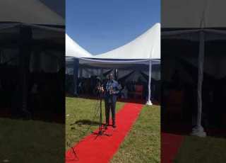 Governor Narok County Hon Patrick Ole Ntutu At Lucas Kudate Burial