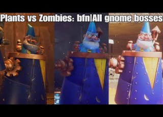 Plants Vs Zombies Bfn All Gnome Bosses