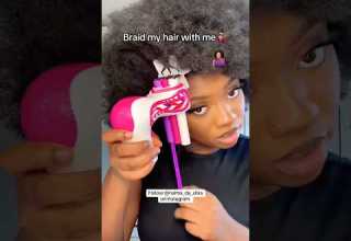 OMG What This Machine Did To Her Hair Will Shock You Braids Short Hair Naima Da Silva