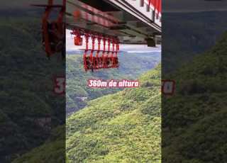 SKYGLASS CANELA THE WORLD S BIGGEST GLASS AND STEEL BRIDGE IS IN BRAZIL 360 METERS HIGH Shorts