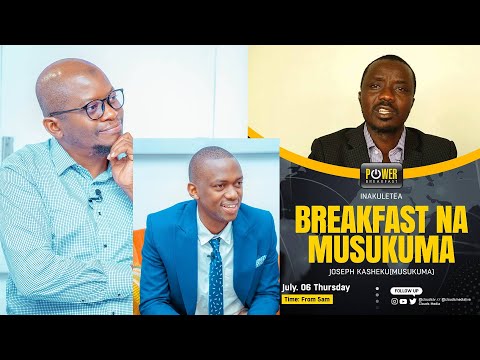LIVE Breakfast Kwa Joseph Musukuma I Mbunge Wa Geita Vijijini I Jambo Kubwa I Musukuma Anaongea