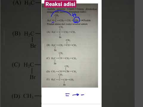 Example Of Addition Reaction Shorts Addition UNBK Chemistrygrade12