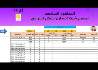 Sheet Design For Warehouse Management In A Professional And Easy Way