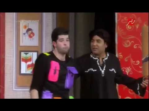 الفنان طارق الإبياري يقلد الفنان سمير غانم ومحمد سعد بطريقة كوميدية