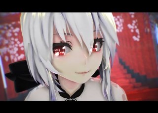  MMD 極楽浄土 旗袍弱音