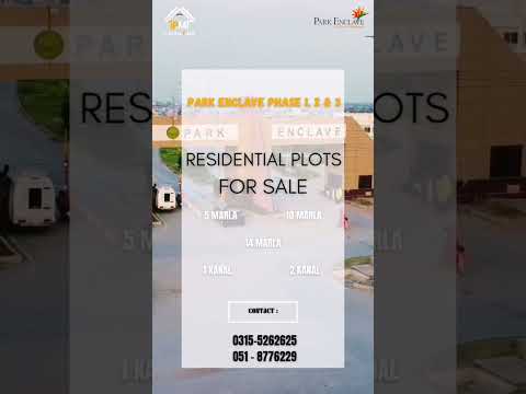 CDA Park Enclave Phase 1 2 3 Plots Are Available For Sale