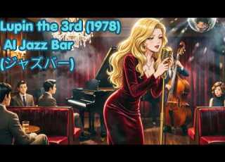 Lupin The 3rd 1978 AI Jazz Bar Cover New Music CoverAI Tokyo