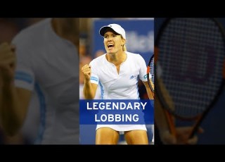 Justine Henin LOBS A Lob