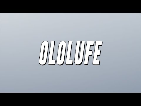 Wizkid Ololufe Ft Wande Coal Lyrics