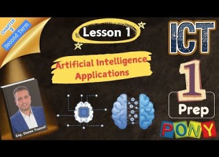 ICT Prep 1 Second Term Lesson 1 Artificial Intelligence Applications