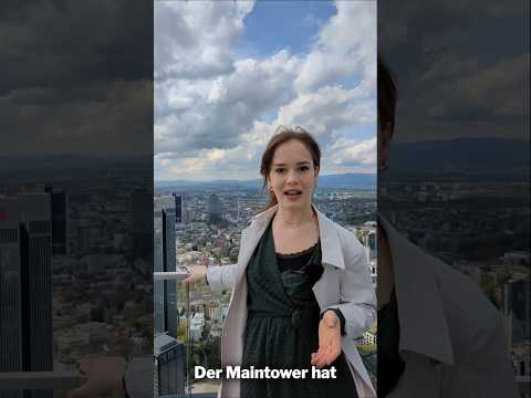 Frankfurts Hochhäuser Der Main Tower Frankfurt Skyline Hochhaus Architektur Office