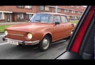 Driving Home With A 1972 Skoda S100