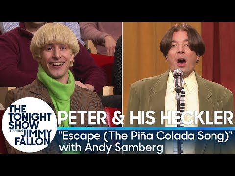 Peter And His Heckler Escape The Piña Colada Song With Andy Samberg