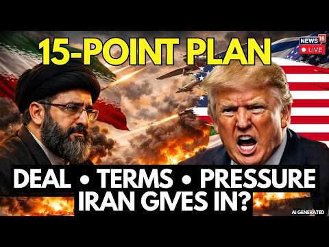 IRAN GIVES IN Trump Claims Victory As 15 Point Plan Accepted Hormuz Reopens LIVE N18G
