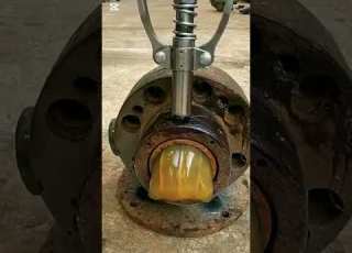 الوان الشحوم الصناعية Grease Colour Cnc Welding Shortvideo Grease الشحم الشحوم لون Steel