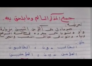  ملحقات جمع المذكر السالم بطريقة بسيطة وسهلة للمرحلة الثانوية 2020 وليد عبدالباري حسن