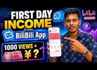  Bilibili App First Day Income 1000 Views With Proof Kartik Sen