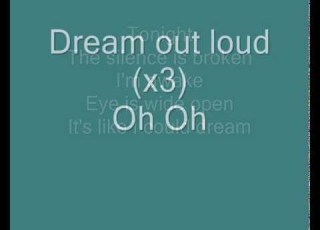 Alana Lee Dream Out Loud Lyrics