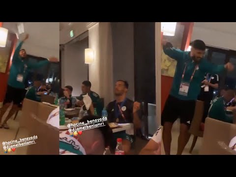 بن عيادة وبن العمري قطريين غير اسمحولنا هبااال كبير داخل الفندق بعد التتويج