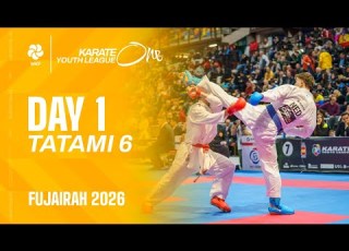 KARATE One Youth League Fujairah Day 1 Tatami 6