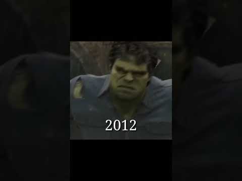 تطور الرجل الاخضر هالك على مر السنين