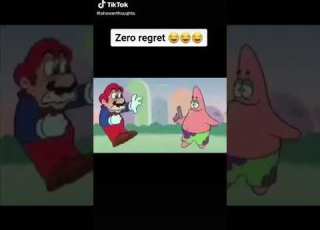 Mario Versus Patrick Has A Fucking Gun