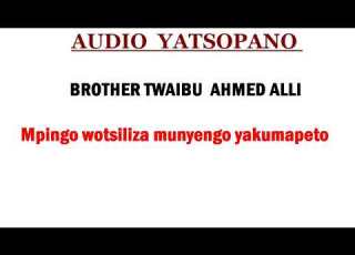 TWAIBU ALL MPINGO WOMALIZA MUNYENGO YOMALIZA