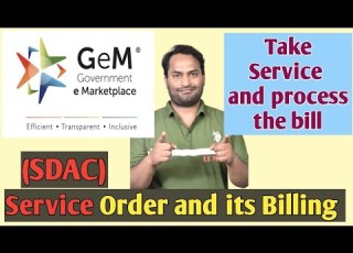 How To Create Service Order On Gem Portal Gem Service Service Delivery Acceptance Certificate SDAC